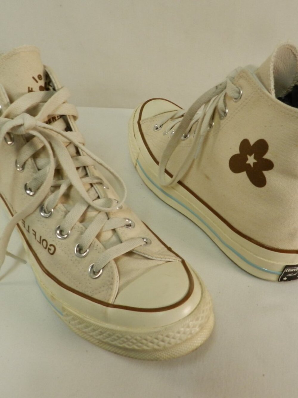 Converse Golf le Fleur Chuck Taylor high top sneakers tennis shoes Size Sz 8.5